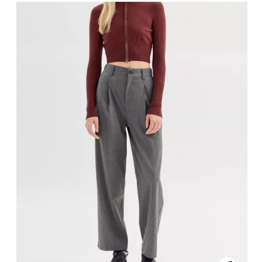 Urban Outfitters UO Helena Trousers Grey Size S